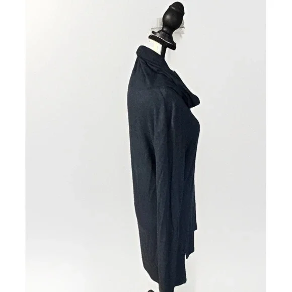 Cabi 3628 Black Cowl Neck Tunic Top Womens M Long Sleeve Stretch - Picture 3 of 9